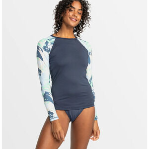 ROXY LONG SLEEVE PRINTED RASHGUARD SIZE XL NWT MSRP $50